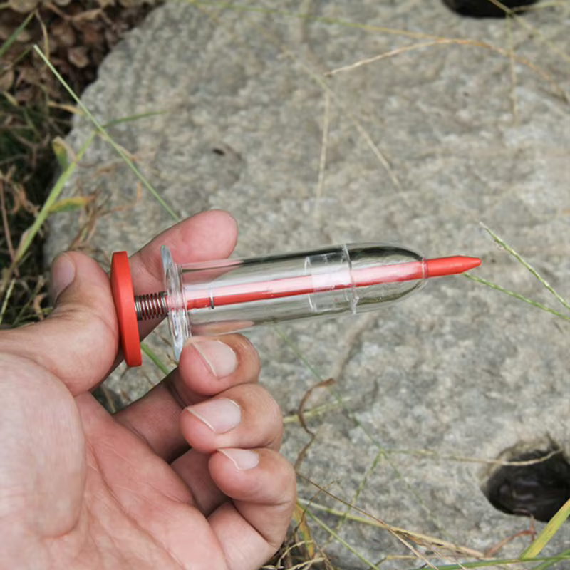 Semoir de seringues, Mini distributeur de graines de semis