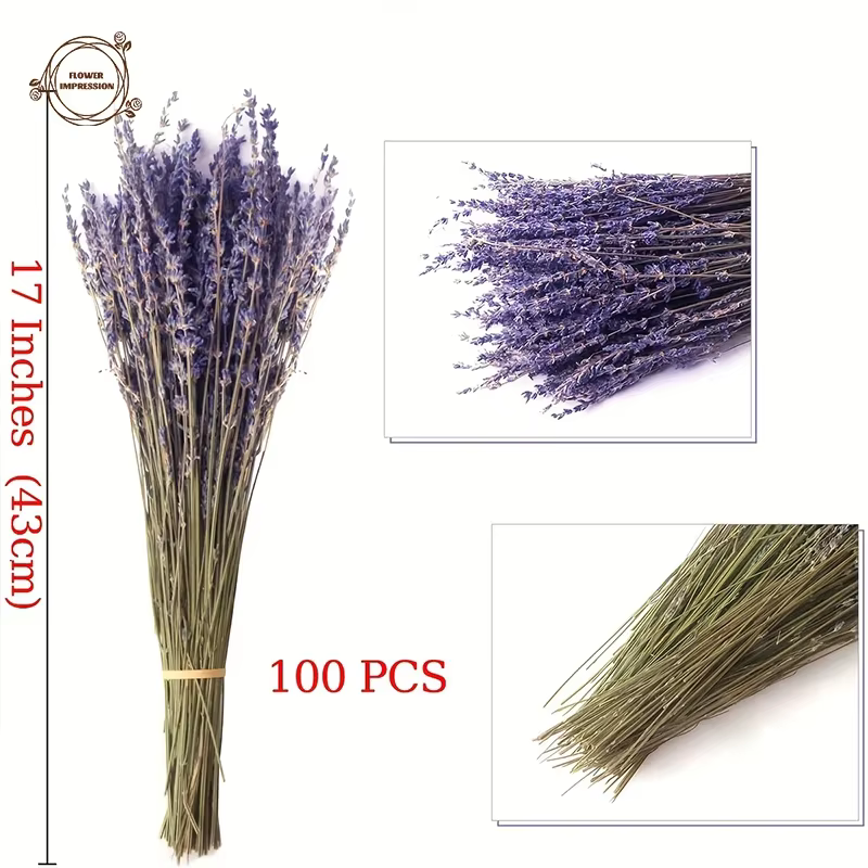 Bouquets de fleurs de µséchées naturelles