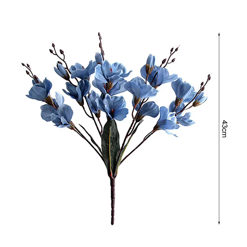 Bouquet de fleurs de magnolia artificielles