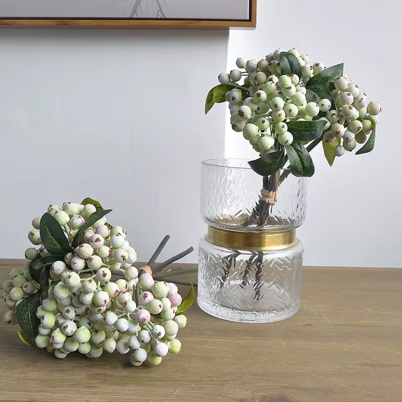 10 pièces de fleurs artificielles en mousse