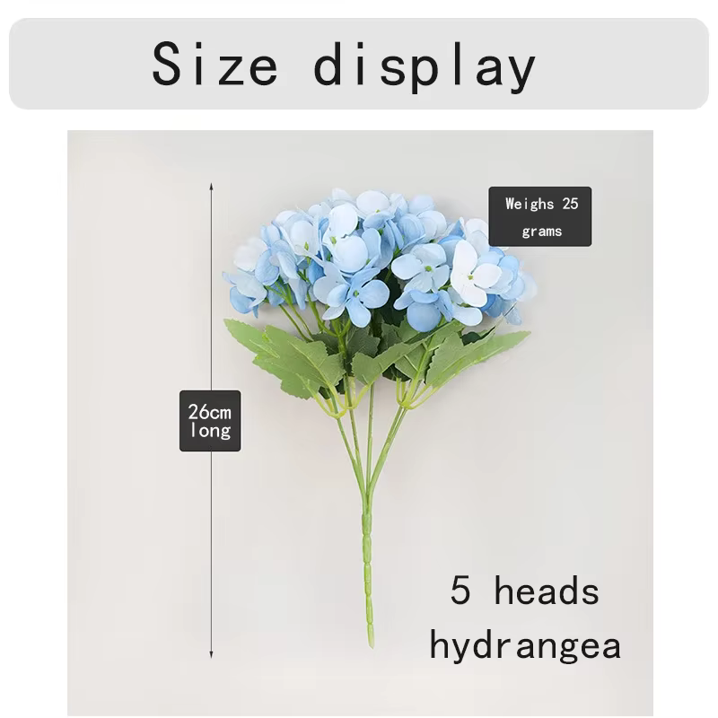 Fleurs artificielles en soie