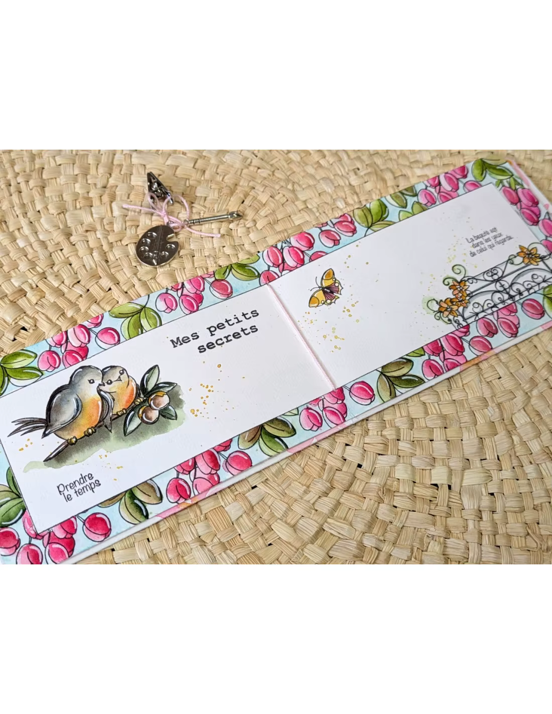 Tampon transparent avec motifs d'oiseaux et de fleurs de printemps, pour scrapbooking, décoration de cartes en papier, modèle d'album photo, décoration de cartes en papier faites à la main