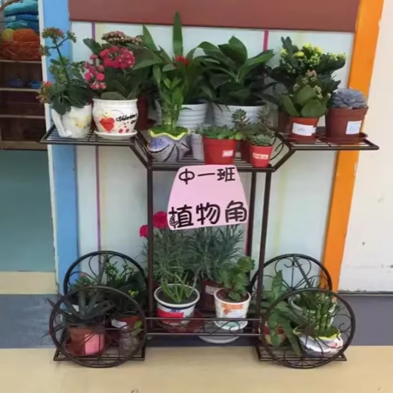 Grand Support de Plante en Métal à 6 Niveaux