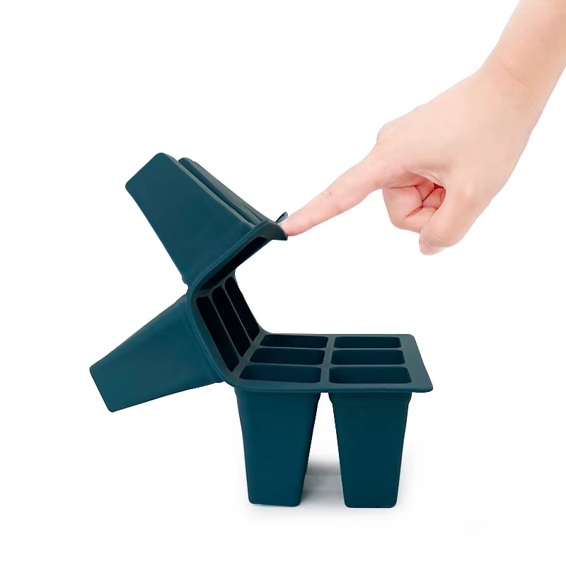 Plateaux de semis en silicone à 12 cellules
