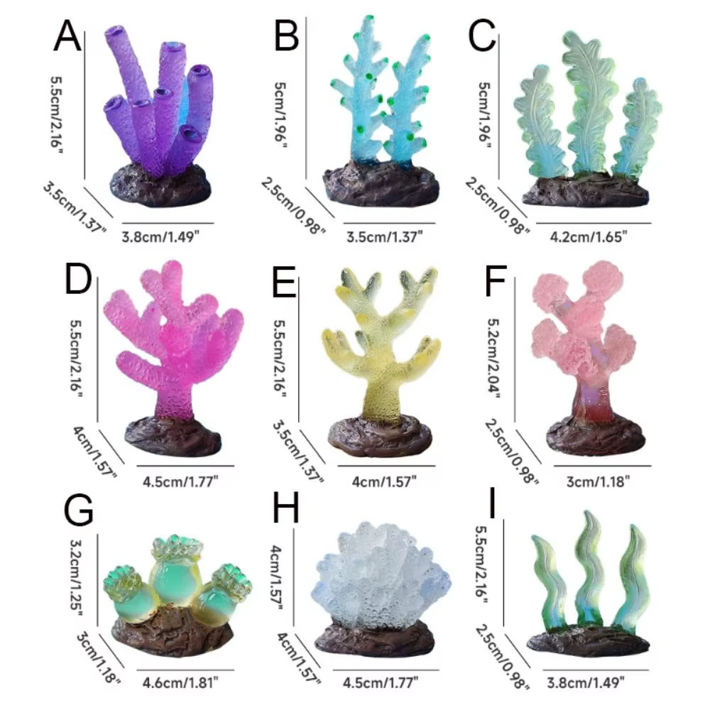 Fausses Plantes Aquatiques Artificielles Sous-marines