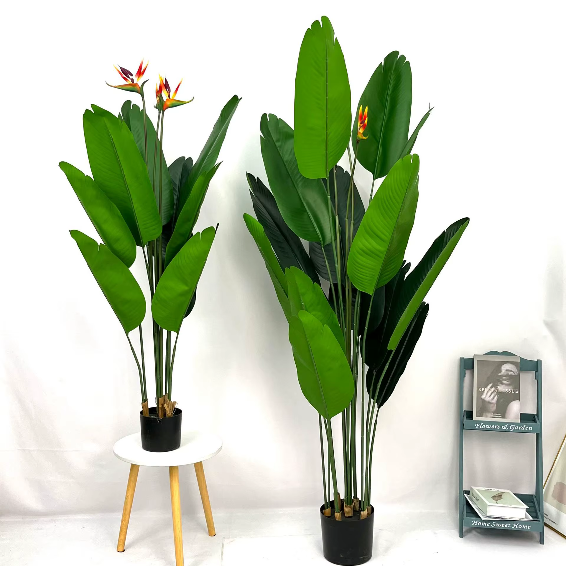 Plantes à feuilles artificielles