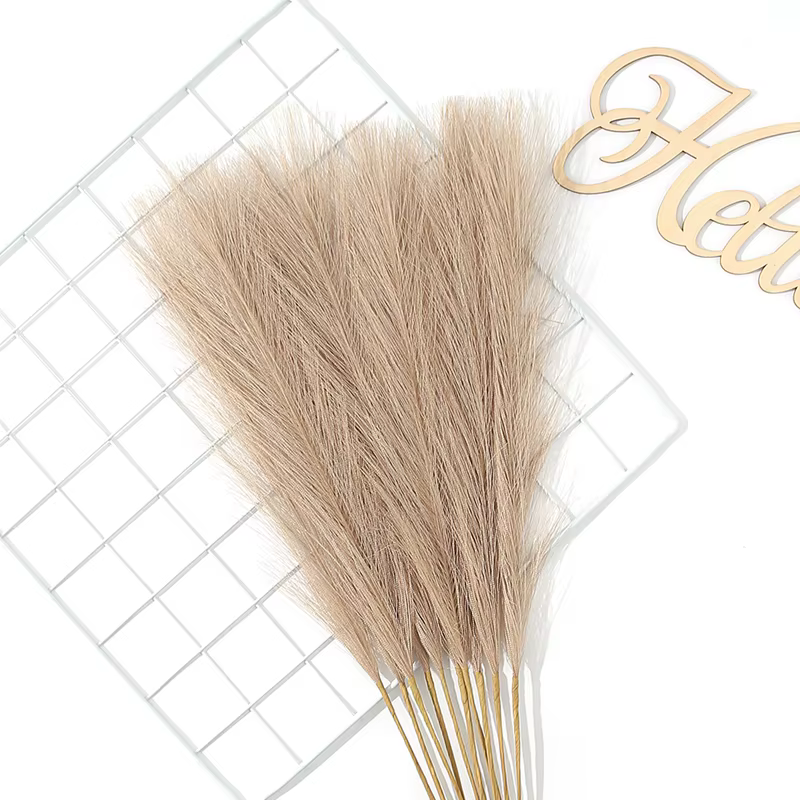 Bouquet de fleurs artificielles Pampas