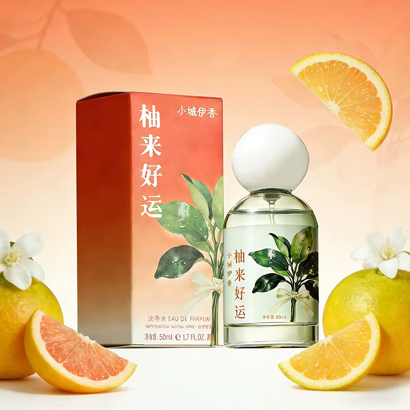 Parfum aux notes de pomelo et agrumes, brume parfumée fraîche et nette pour femme, fragrance fruitée Fougère, senteur Pamplemousse/Fleur d'Oranger/Rose/Menthe/Miel