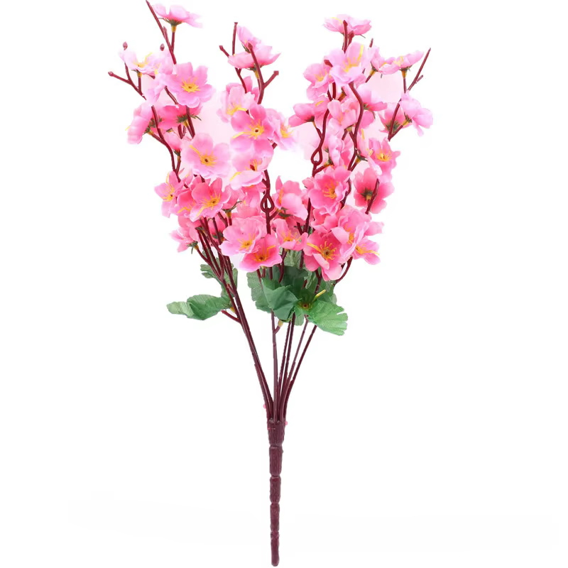 Branche de fleur de prunier en plastique