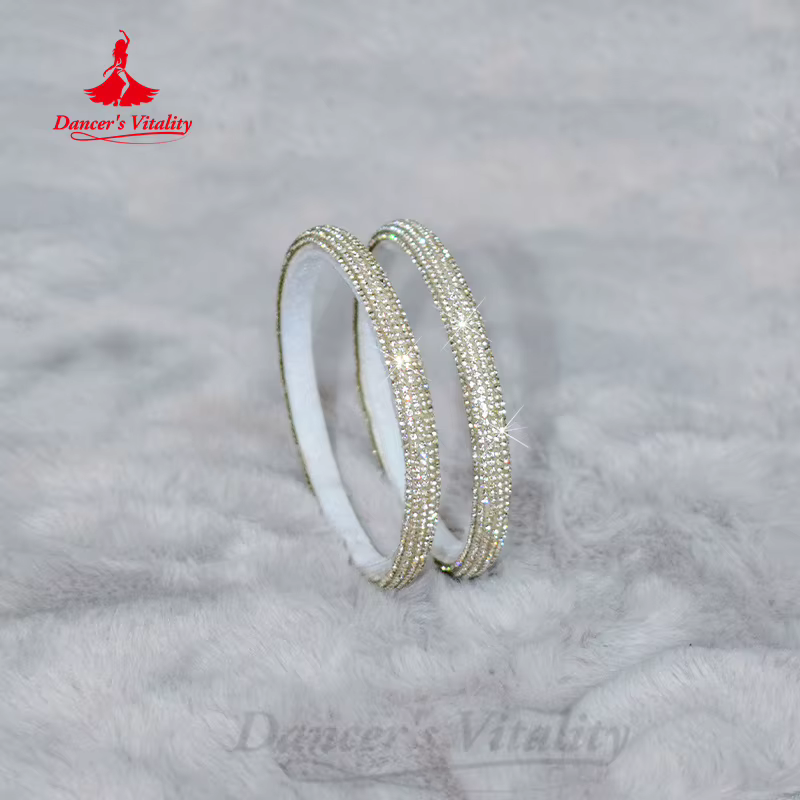 BellyDance-Bracelet en diamant pour femme, accessoire de compétition, bijoux senior, danse financière, phtalperformance moderne