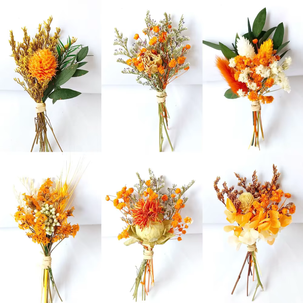 Mini bouquet de fleurs séchées à faire soi-même