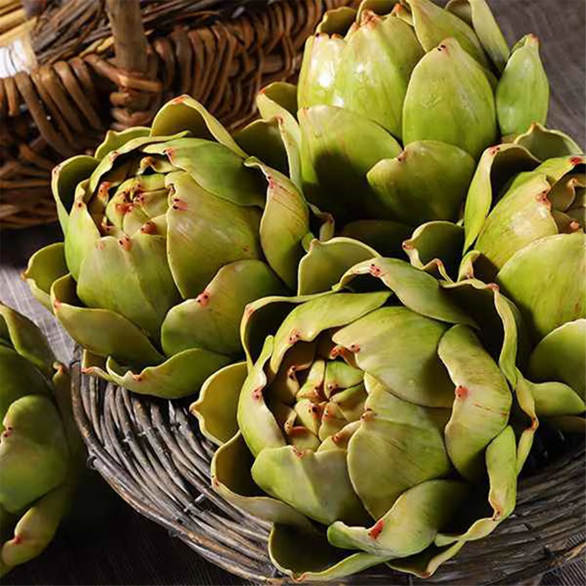 Artichaut Artificiel et Fruits pour la Maison