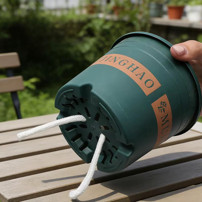 Pots de fleurs auto-arrosants pour personne pressée