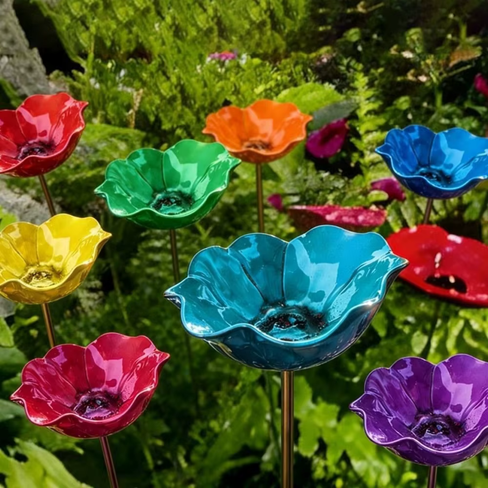 Piquet de jardin en métal artisanal