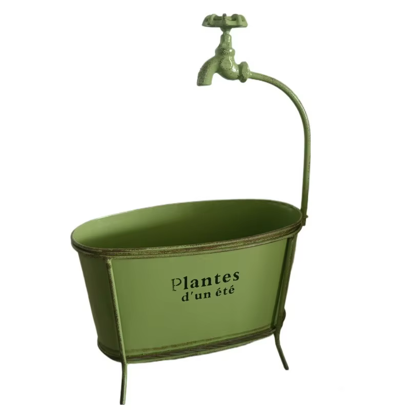 User inière Ovale en Fer pour Plantes de user inage