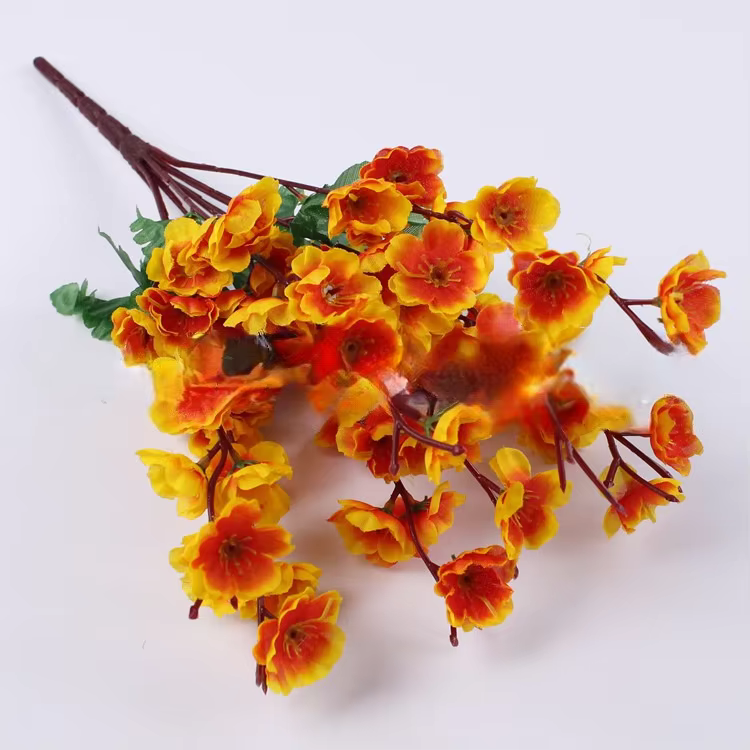 Branche de fleur de prunier en plastique