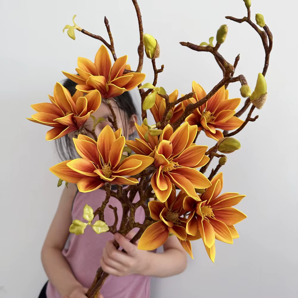 Fleur artificielle Magnolia 70cm