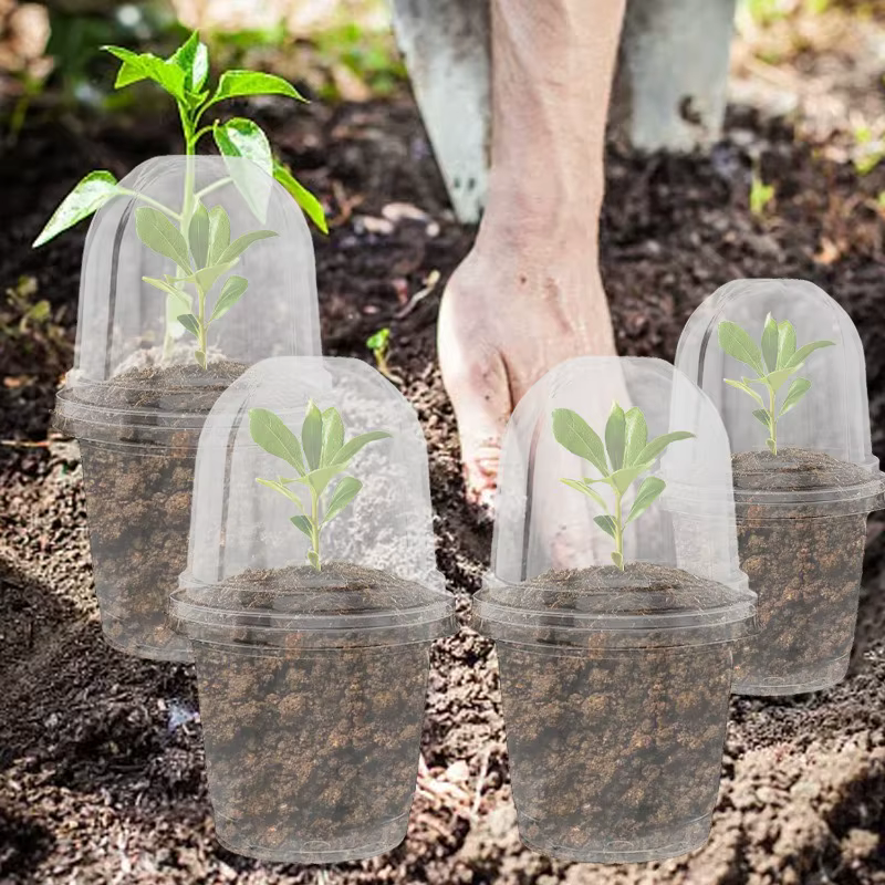 Pots de pépinière en plastique élégants