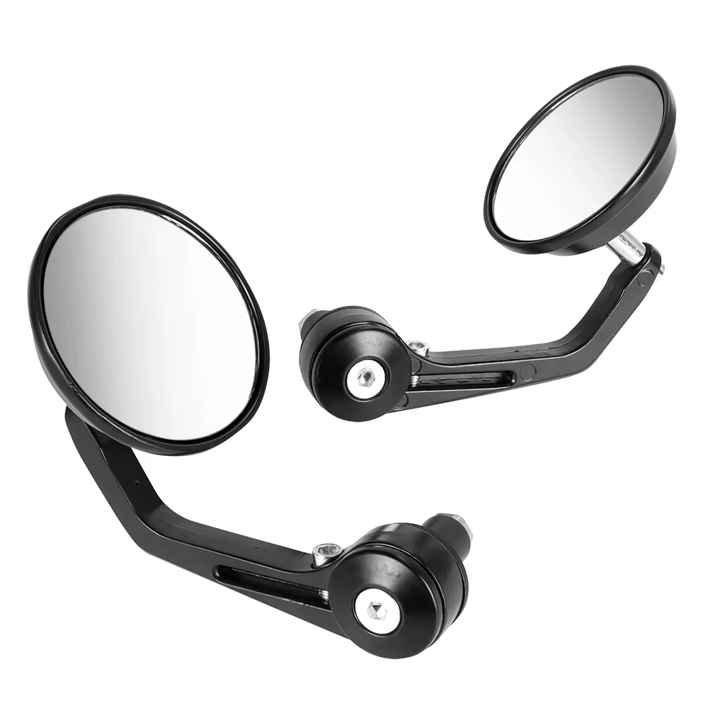 Accessoires de Moto 7/8 "rétroviseurs arrière d'extrémité de barre ronde pour café Racer Moto rétroviseurs latéraux Moto Scooters rétroviseur