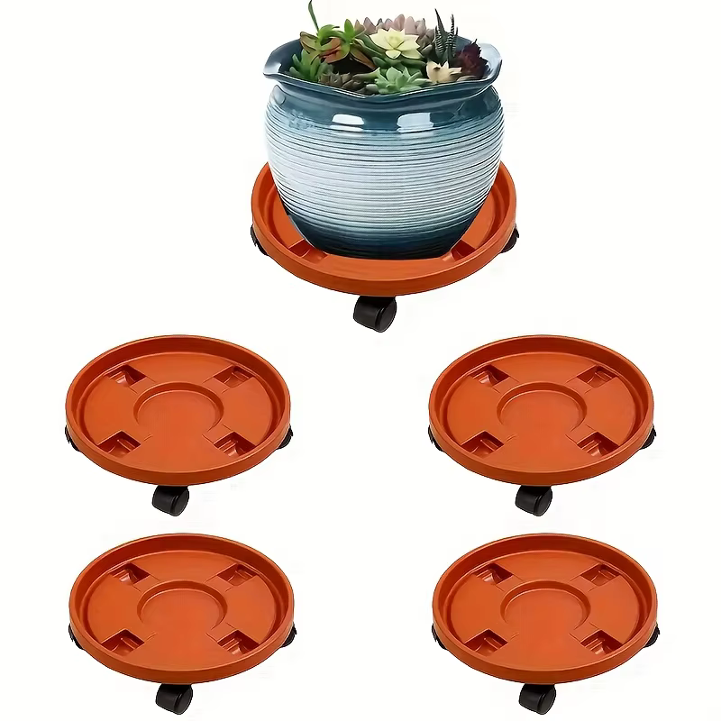 Support de plantes roulant robuste 1 pièce