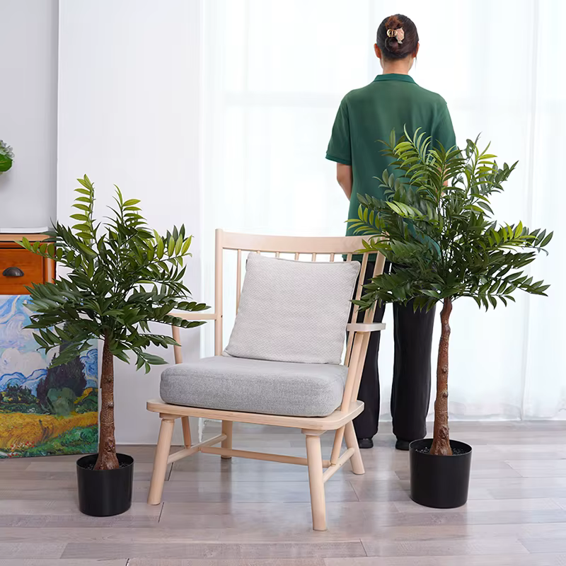 Grand Arbre Vert Artificiel de 2.16/2.98/3.74ft