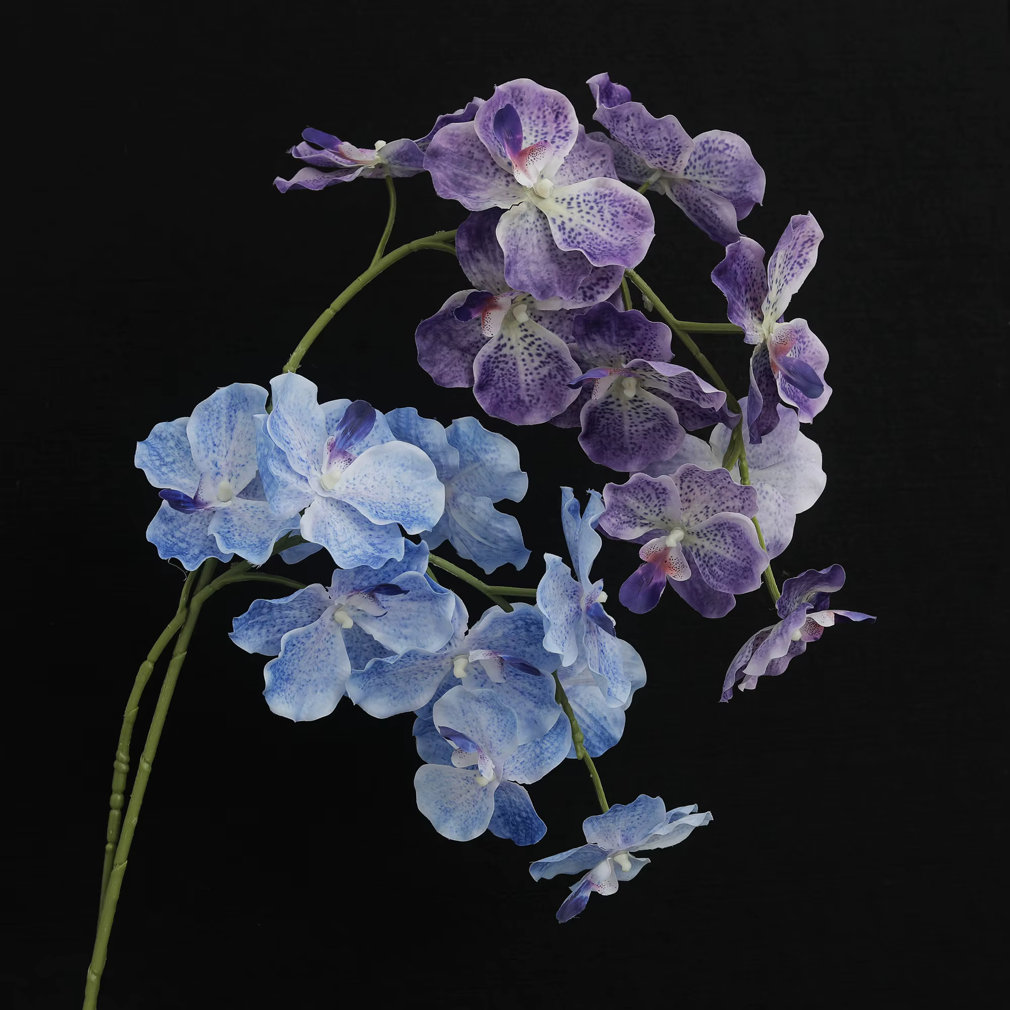 Orchidée papillon fleurs artificielles soie