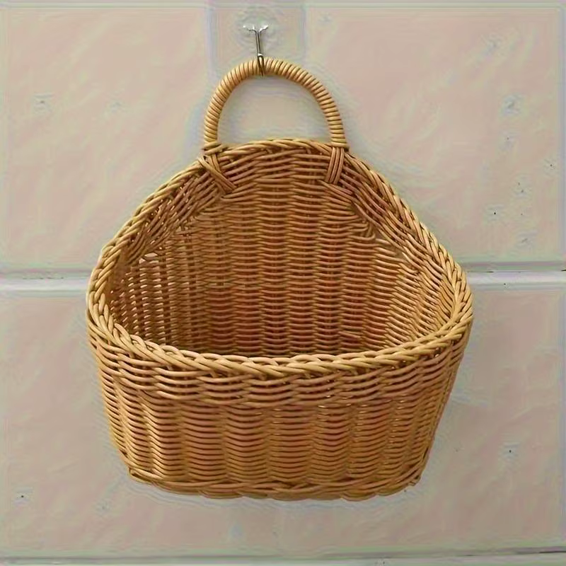 Panier de rangement tissé de Style ferme rustique