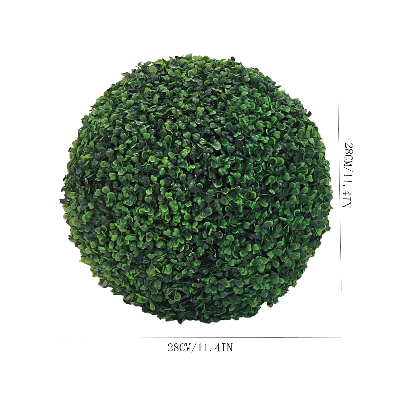 Boule topiaire de plantes artificielles pour jardin