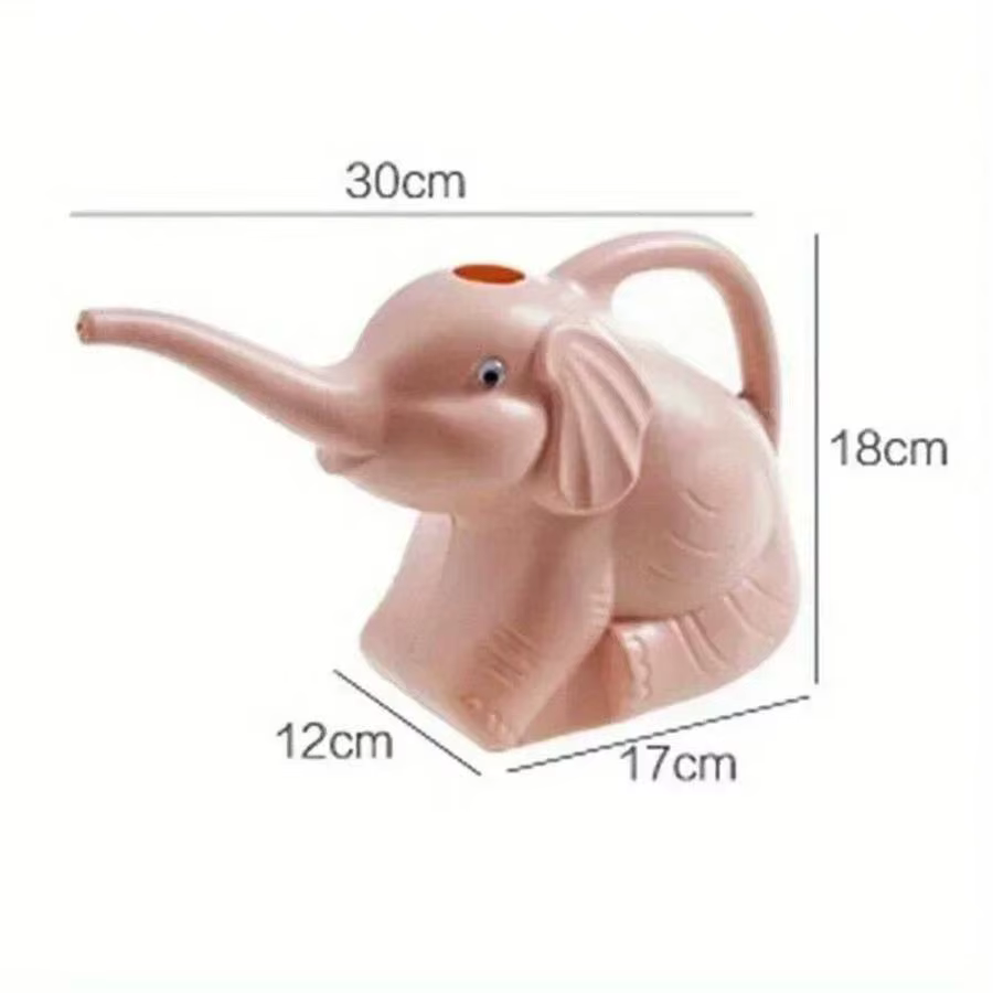 1 pièce Arrosoir mignon en forme d'éléphant en PP