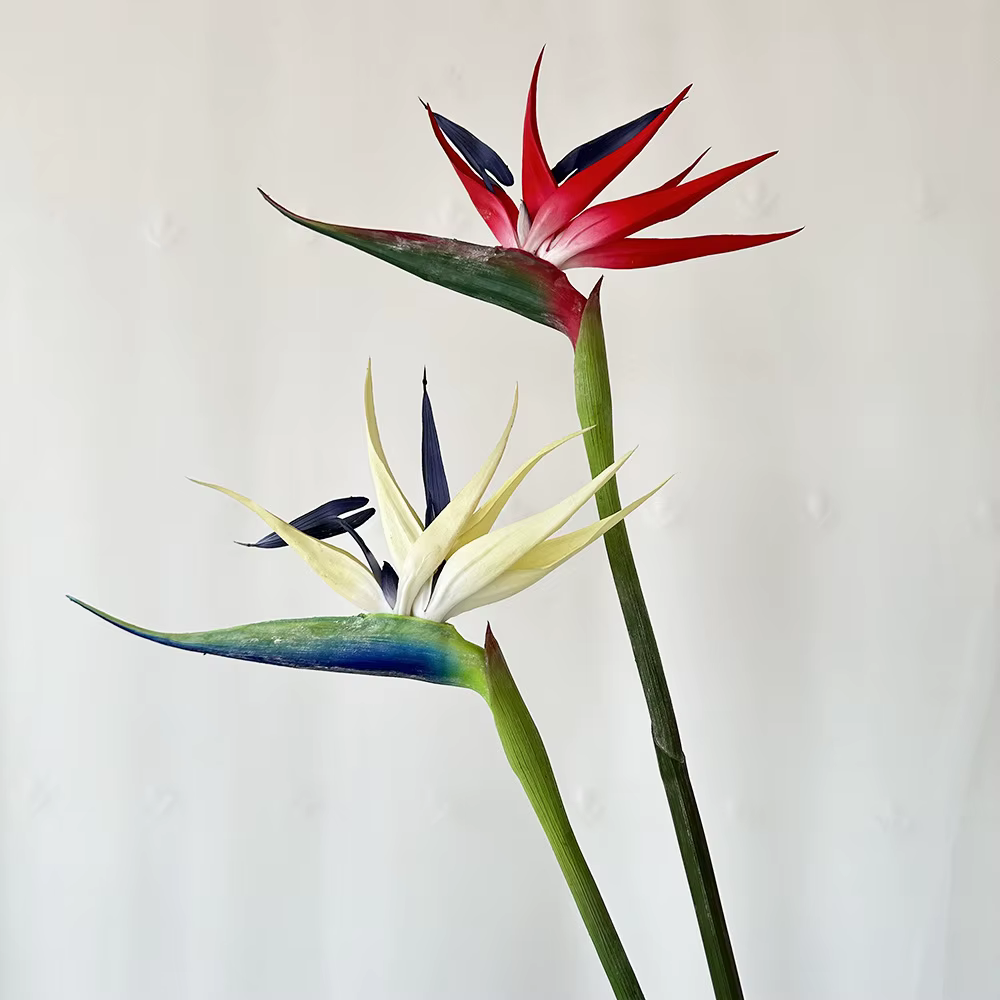 Fleur artificielle en PU au toucher réel