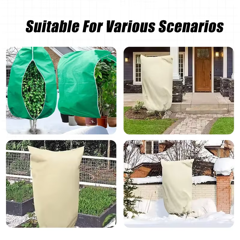 Housse de protection hivernale pour plantes
