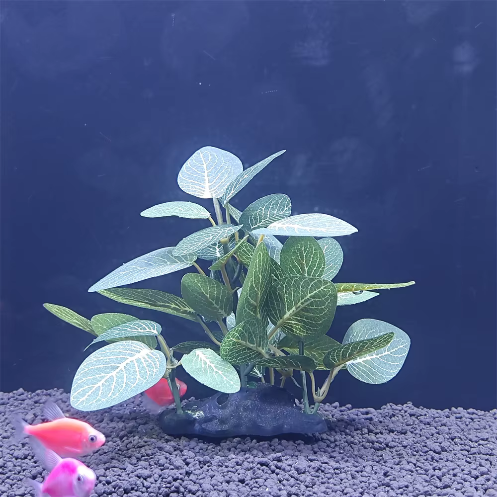 Plante de simulation d'aquarium en plastique