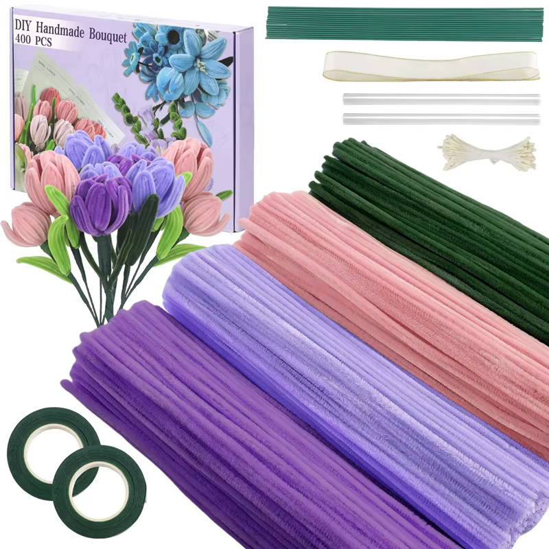 Kit de fleurs fait à la main