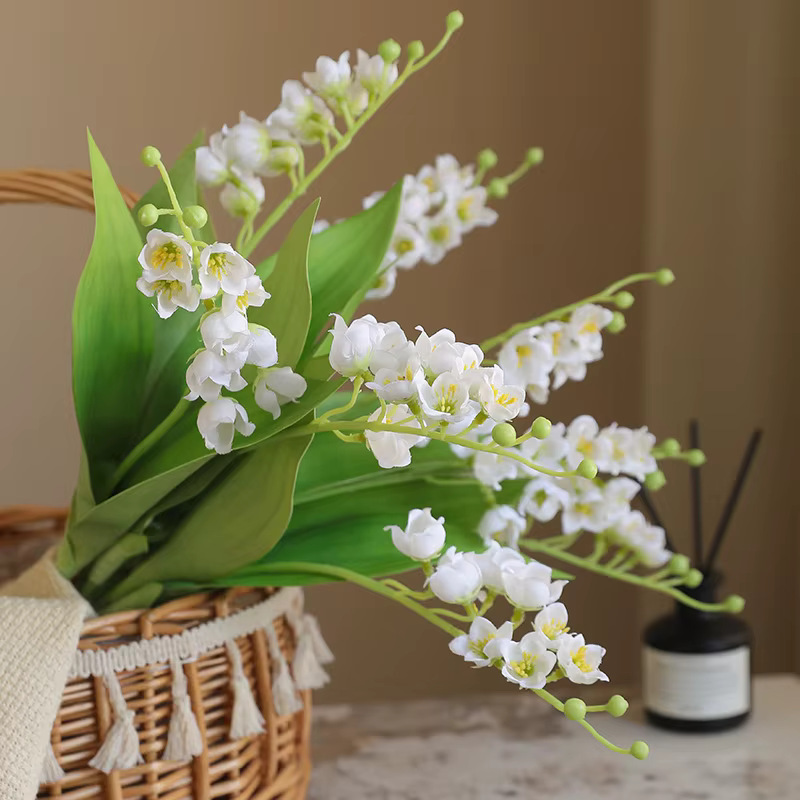Fleurs artificielles de muguet