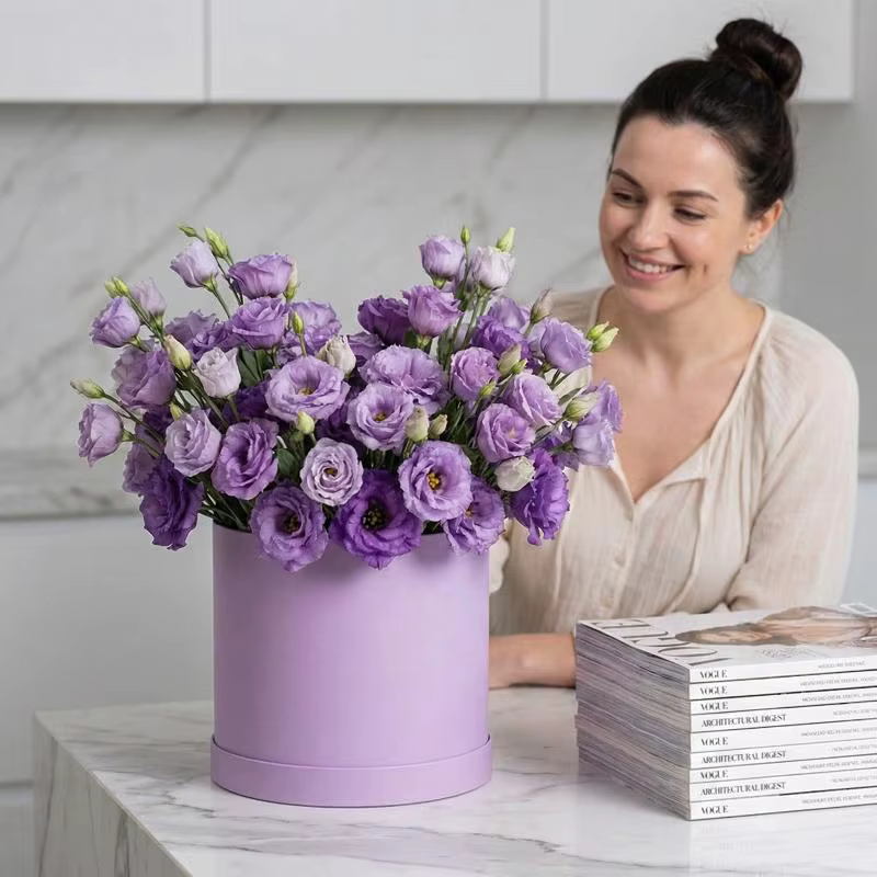Boîte à fleurs pour bouquet