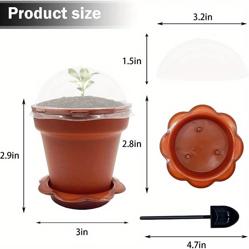Pot à succulentes grande capacité 20-40