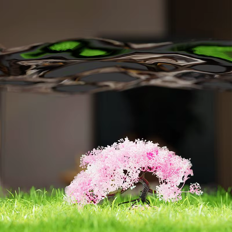 Nouveau arbre simulé décoration d'aquarium Aquarium plante en plastique Simulation artificielle plantes d'eau
