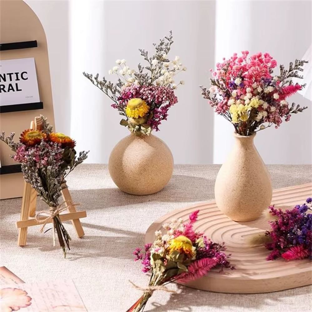 Boîte de matériaux floraux séchés en vrac pour l'artisanat