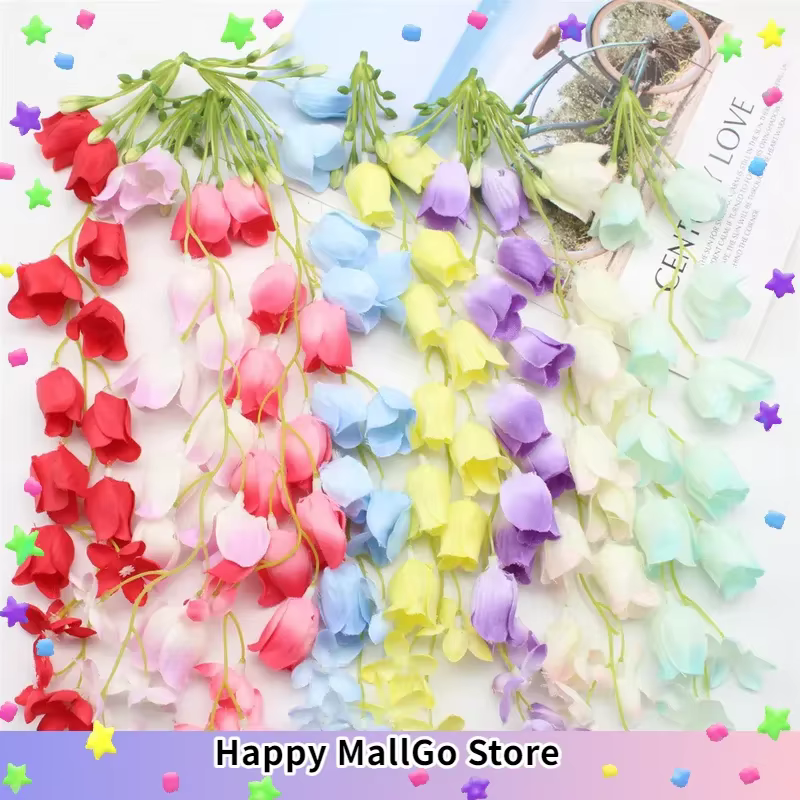 Nouvelle fleur artificielle de muguet pour décoration de plafond de mariage et de banquet