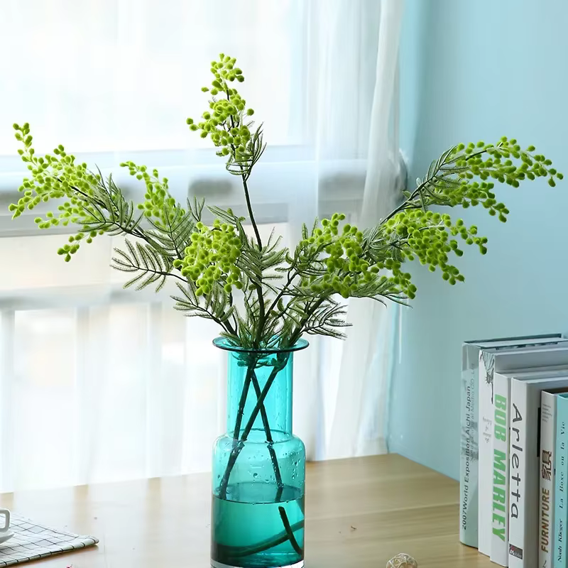 Fleur Artificielle en Plastique pour Ornements de Maison