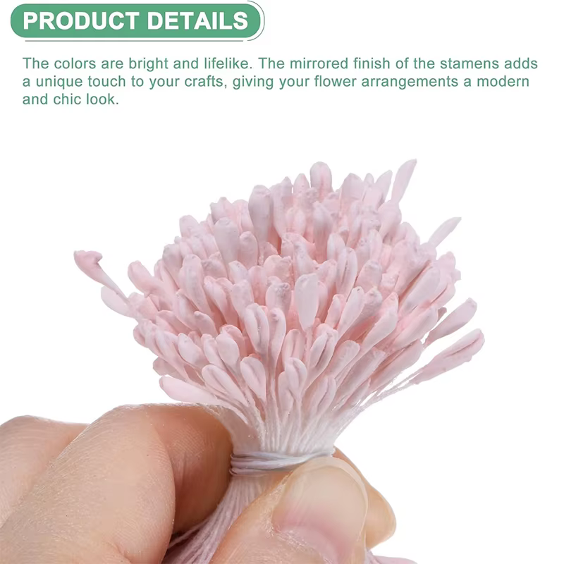 Étamine de fleur artificielle multicolore