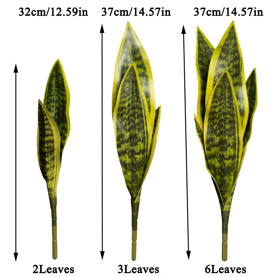 Plantes artificielles Sansevieria 31/37cm