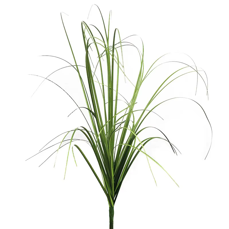 Fausse plante simulée oignon herbe bricolage pseudograss décoration de jardin Pot