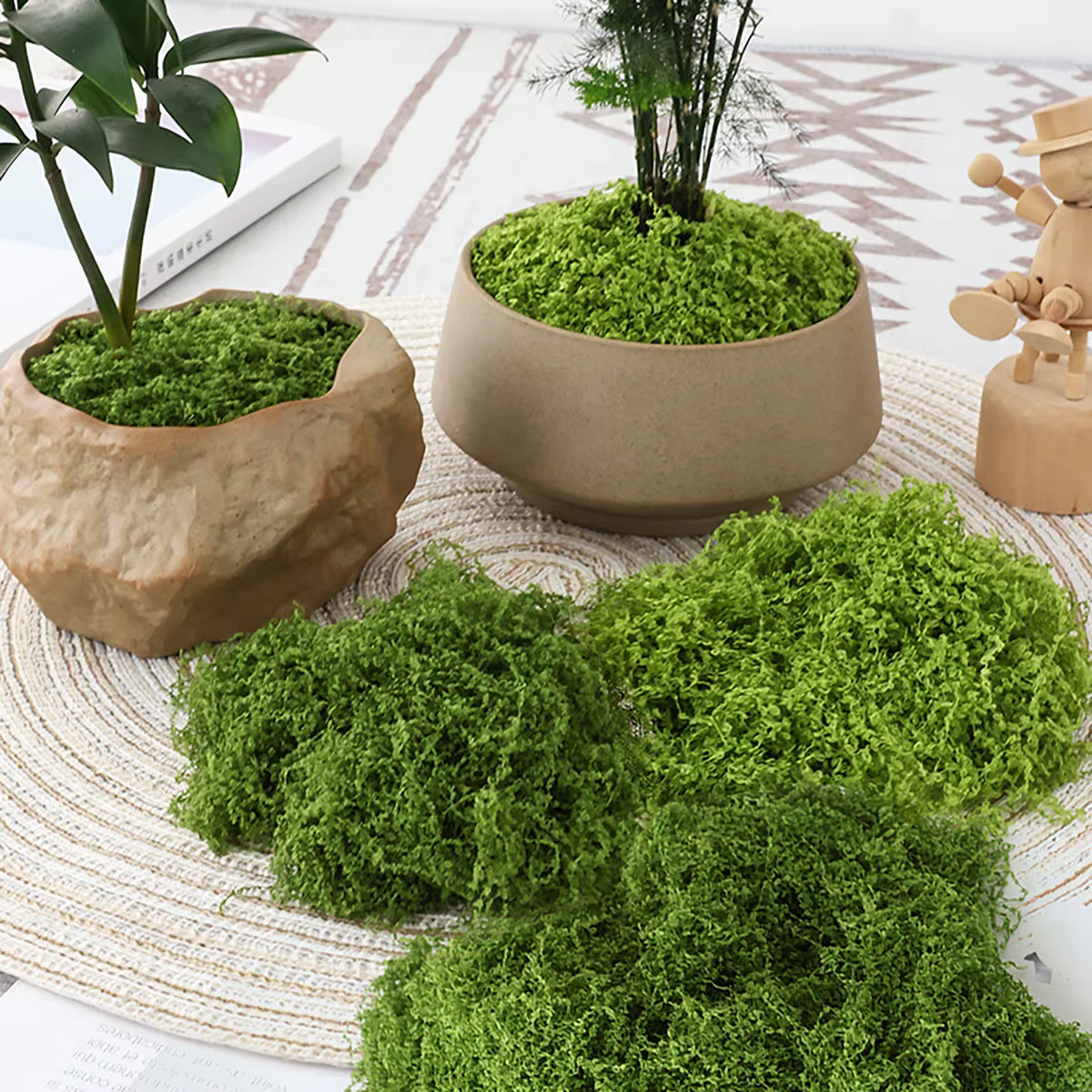 Plantes vertes artificielles en Polyester