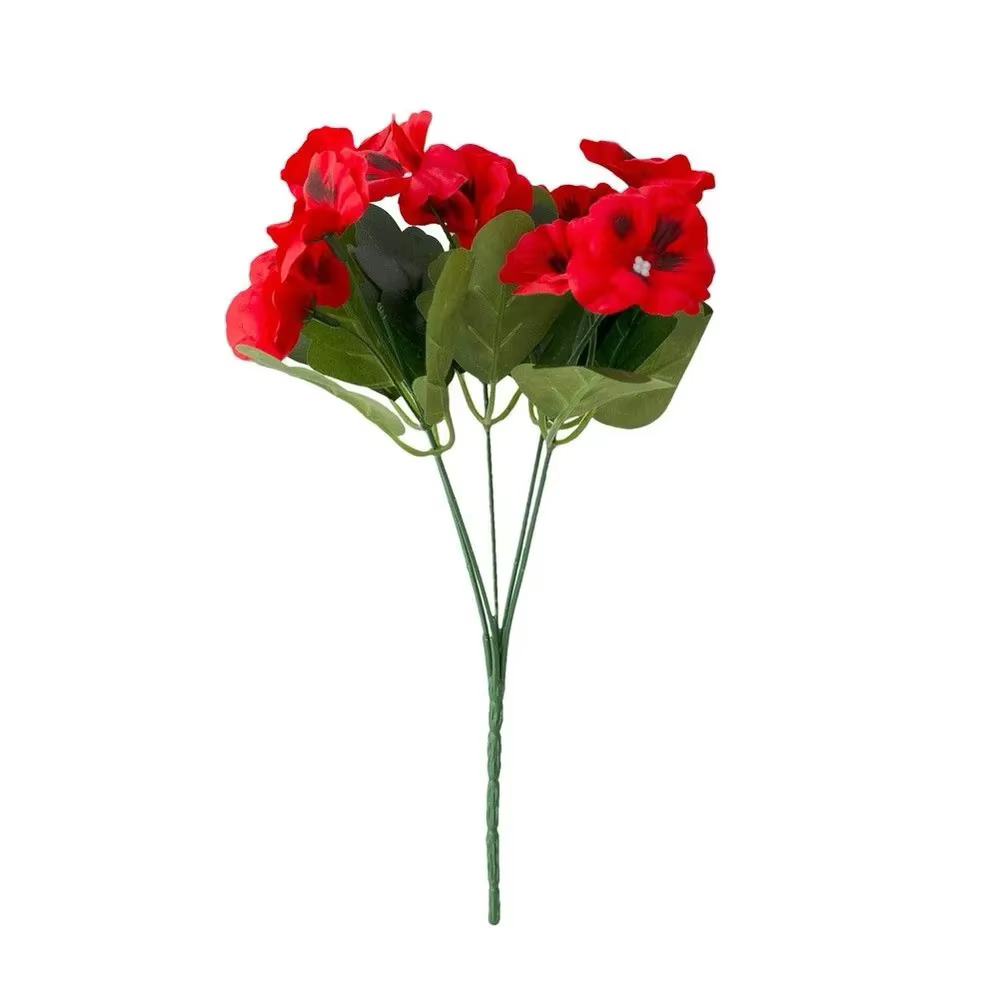 Fleurs artificielles stabilisées à tige unique