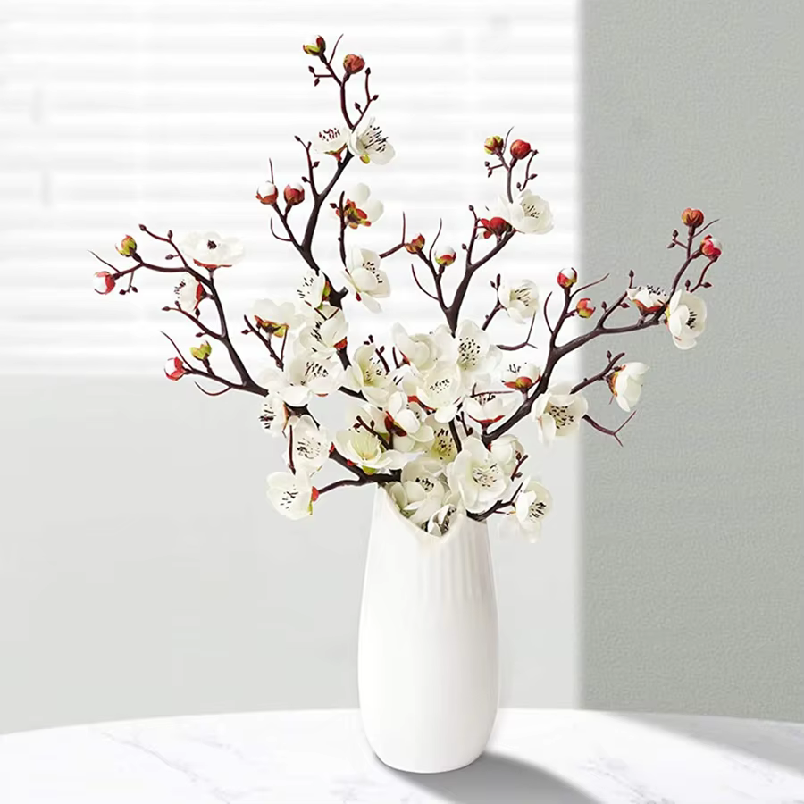 Fleurs artificielles Fleur Pêche Branche
