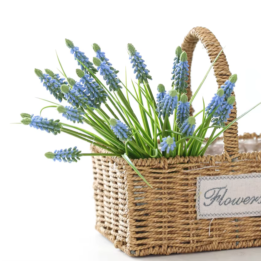 1 PCS Fleurs Artificielles Muscari Jacinthe de raisin