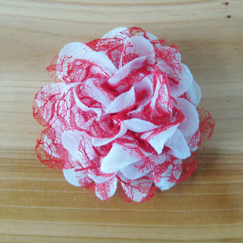 Fleurs artificielles en mousseline de soie