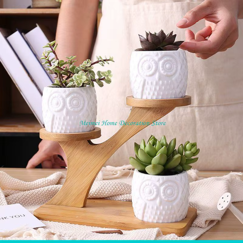 H7BF – Pot hibou mignon