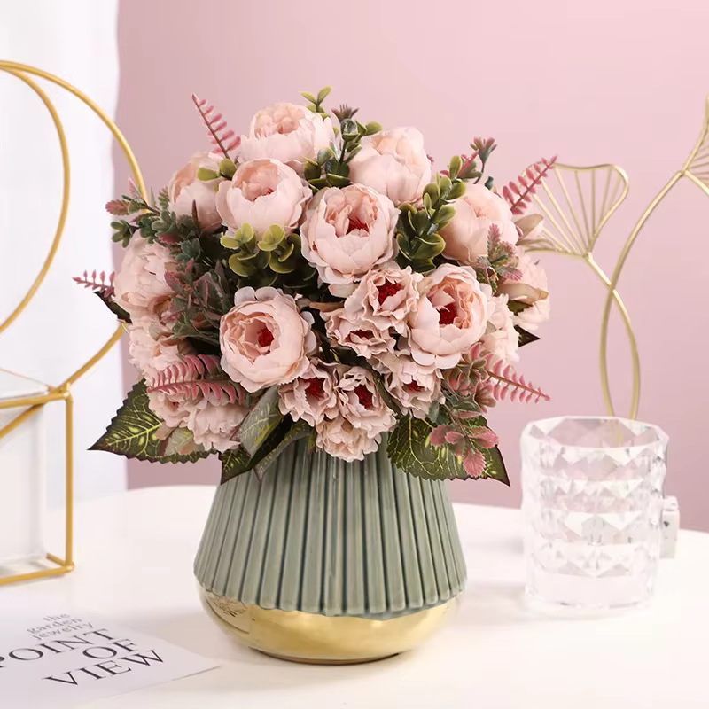 Bouquet de Pivoines Artificielles